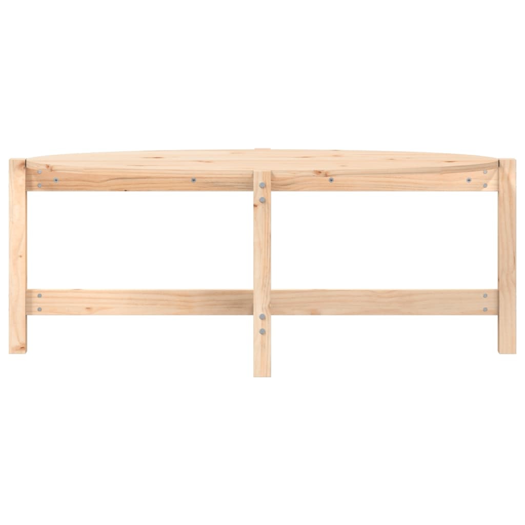 VidaXL Salontafel 118x63x45 cm massief grenenhout