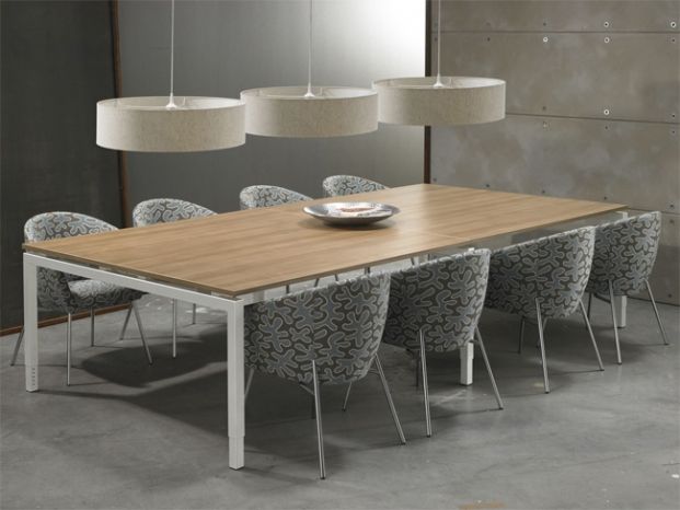 Vergadertafel Aluminium Frame