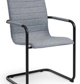 Vergaderstoel Design zwart Frame