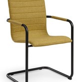 Vergaderstoel Design zwart Frame