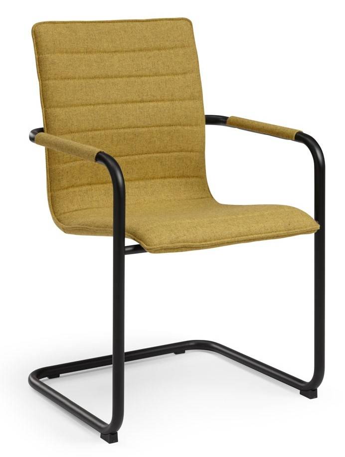 Vergaderstoel Design zwart Frame