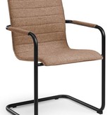 Vergaderstoel Design zwart Frame