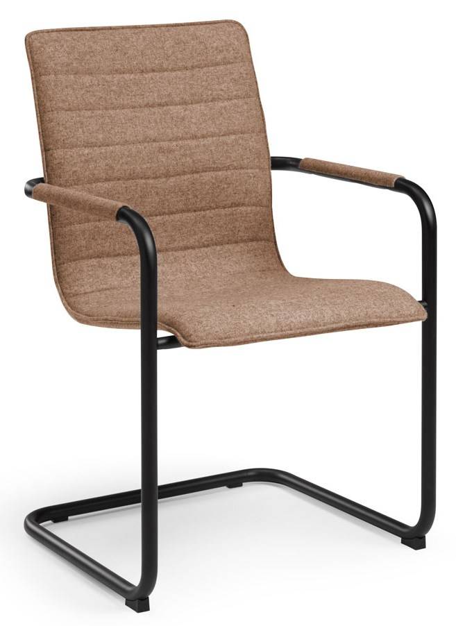 Vergaderstoel Design zwart Frame