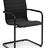 Vergaderstoel Design zwart Frame