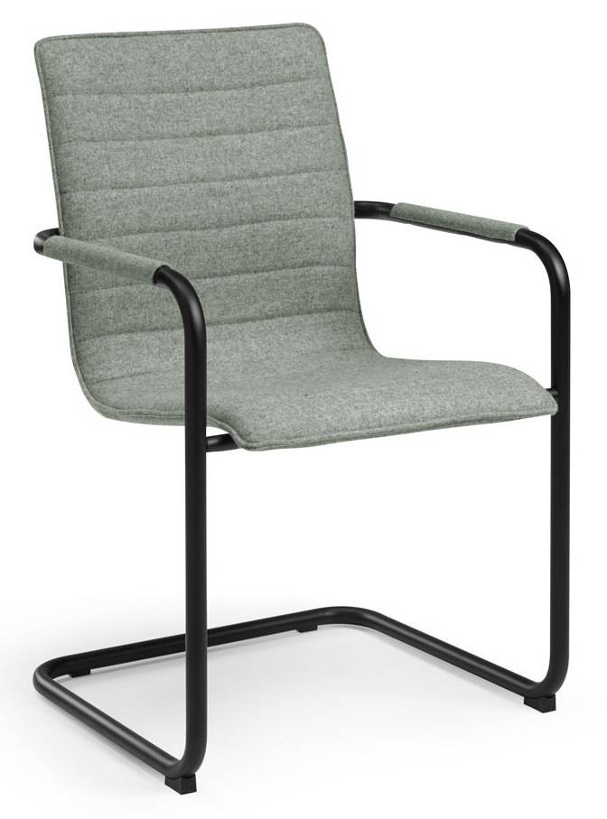 Vergaderstoel Design zwart Frame