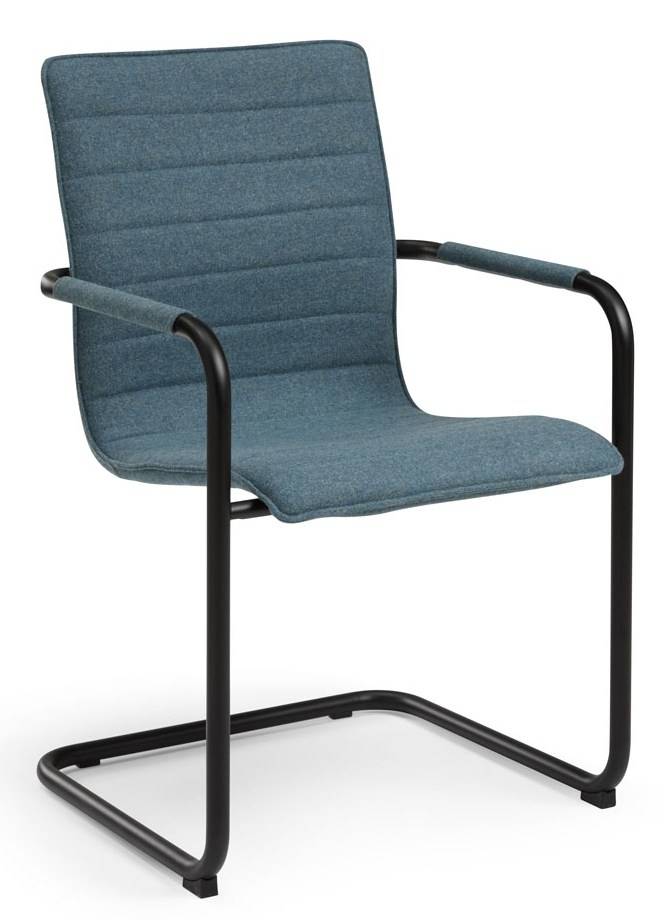 Vergaderstoel Design zwart Frame