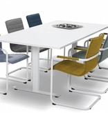 Vergaderstoel Design zwart Frame