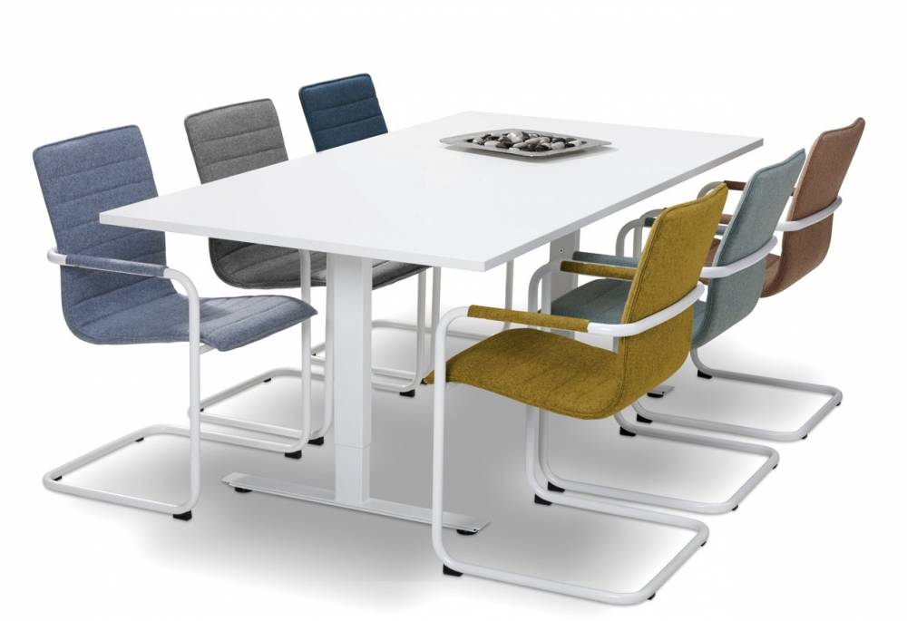 Vergaderstoel Design zwart Frame