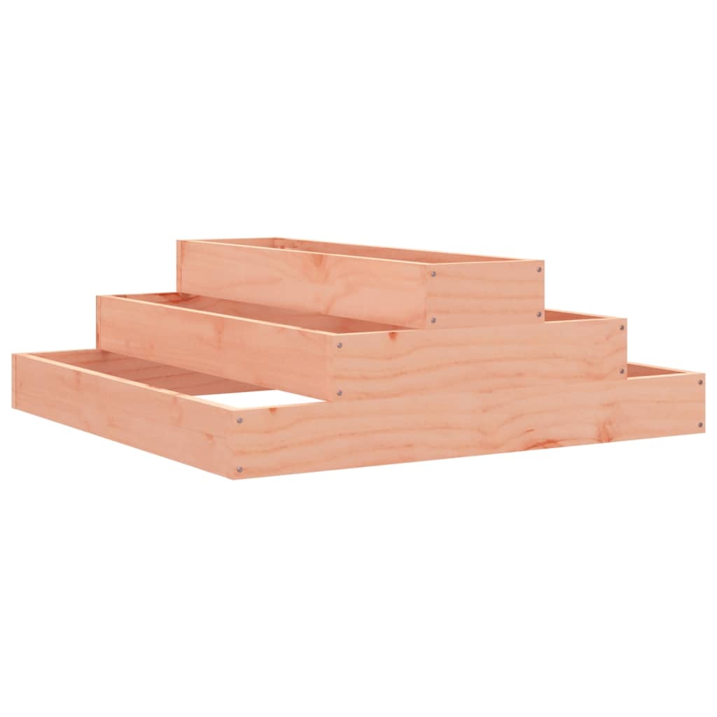 VidaXL Plantenbak 80x80x27 cm massief douglashout