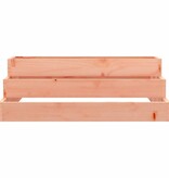 VidaXL Plantenbak 80x80x27 cm massief douglashout
