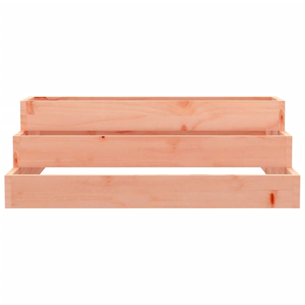 VidaXL Plantenbak 80x80x27 cm massief douglashout