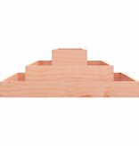 VidaXL Plantenbak 80x80x27 cm massief douglashout