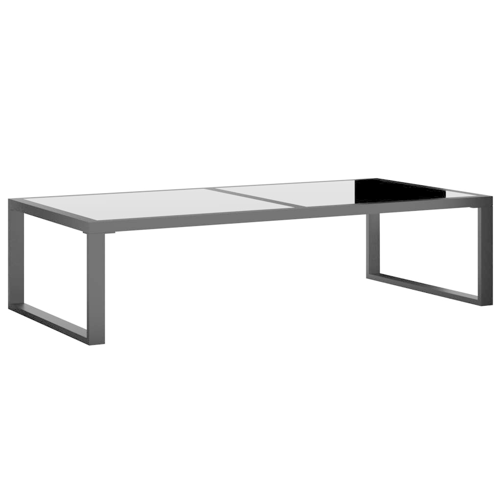 VidaXL 8-delige Loungeset met kussens poly rattan antraciet