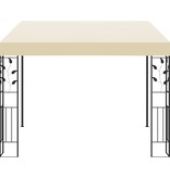 vidaXL Wandprieel 3x3x2,5 m crème