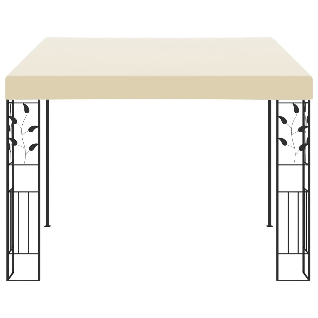 vidaXL Wandprieel 3x3x2,5 m crème