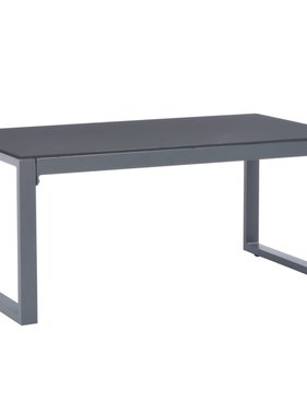 vidaXL Salontafel 90x50x40 cm aluminium