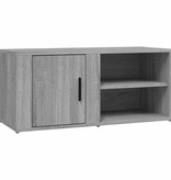 VidaXL Tv-meubel 80x31,5x36 cm bewerkt hout grijs sonoma eikenkleurig