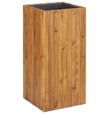 vidaXL Plantenbak verhoogd 43,5x43,5x90 cm massief acaciahout