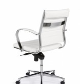 Bureaustoel Design Luxe Wit