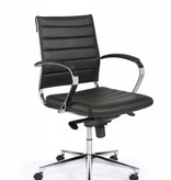 Bureaustoel Design Luxe Zwart