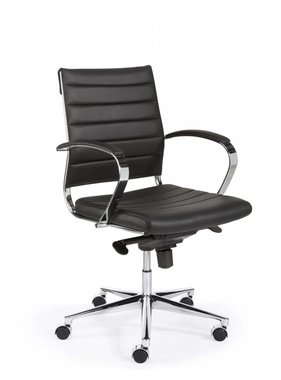 Bureaustoel Design Luxe Zwart