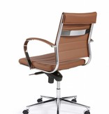 Bureaustoel Design Luxe Bruin