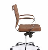 Bureaustoel Design Luxe Bruin