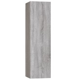 VidaXL Tv-wandmeubel 30,5x30x110 cm grijs sonoma eikenkleurig