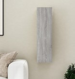 VidaXL Tv-wandmeubel 30,5x30x110 cm grijs sonoma eikenkleurig