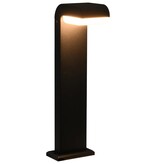 vidaXL LED-buitenlamp 9 W ovaal zwart