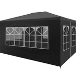 vidaXL Partytent 3x4 m antraciet