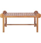VidaXL Salontafel 100x50x45 cm massief teakhout