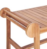VidaXL Salontafel 100x50x45 cm massief teakhout