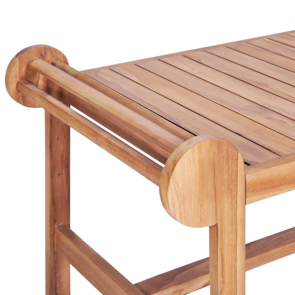VidaXL Salontafel 100x50x45 cm massief teakhout