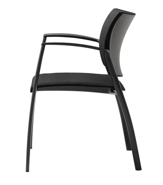 Vergaderstoel Zwart Luna