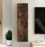 VidaXL Tv-wandmeubel 30,5x30x110 cm gerookt eikenkleurig