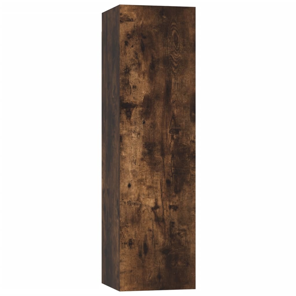 VidaXL Tv-wandmeubel 30,5x30x110 cm gerookt eikenkleurig