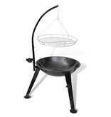 vidaXL Kolenbarbecue Montana rond ø 58 cm