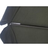 vidaXL Parasol Samos 500 cm aluminium groen