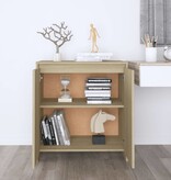 VidaXL Dressoir 70x40x73,5 cm spaanplaat sonoma eikenkleurig