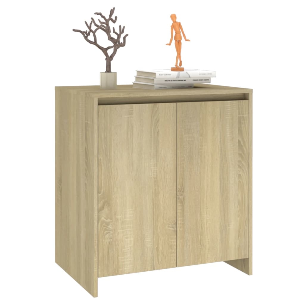 VidaXL Dressoir 70x40x73,5 cm spaanplaat sonoma eikenkleurig