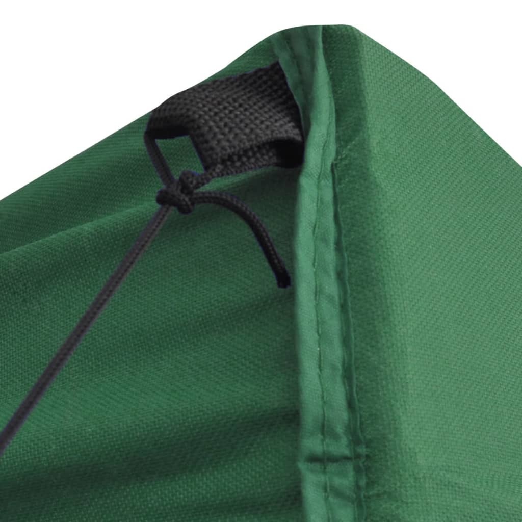 VidaXL Vouwtent met 4 zijwanden 3x3 m groen