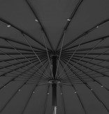 VidaXL Parasol met aluminium paal 270 cm antraciet