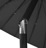 VidaXL Parasol met aluminium paal 270 cm antraciet