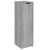 VidaXL Schoenenkast 30x35x100 cm bewerkt hout grijs sonoma eikenkleur
