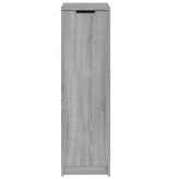 VidaXL Schoenenkast 30x35x100 cm bewerkt hout grijs sonoma eikenkleur