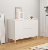 VidaXL Dressoir 103,5x35x70 cm spaanplaat wit