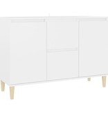 VidaXL Dressoir 103,5x35x70 cm spaanplaat wit