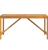 vidaXL Tuintafel 150x90x74 cm massief acaciahout