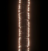 vidaXL Lichtslinger cluster met 3000 LED's warmwit 23 m PVC